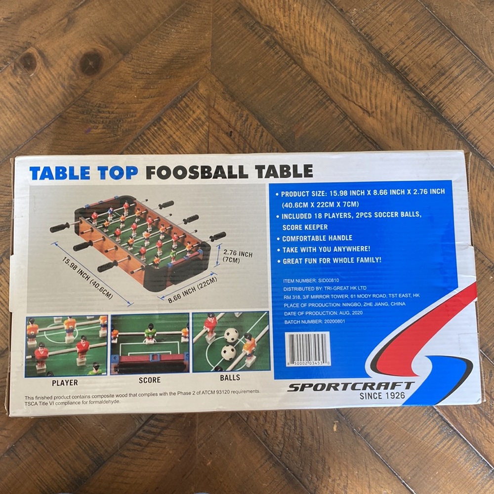 Foosball table - Picture 2 of 2